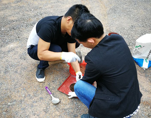 畢節(jié)市殘疾人托養(yǎng)中心建設(shè)項目（地上、地下）施工壓實度試驗