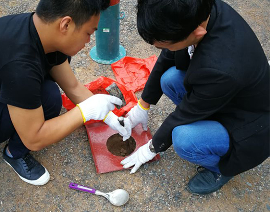 畢節(jié)市殘疾人托養(yǎng)中心建設(shè)項目（地上、地下）施工壓實度試驗